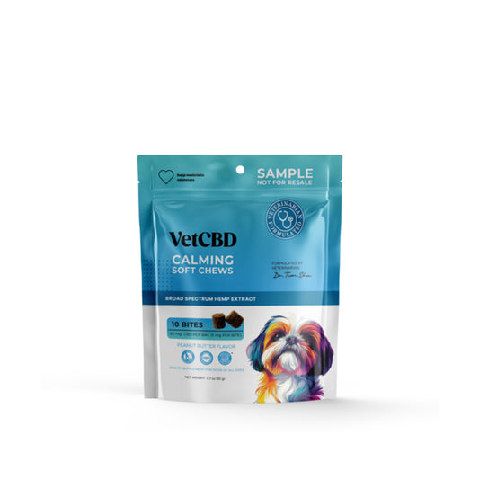 VetCBD Calming Soft Chews Sample Pack 10ct