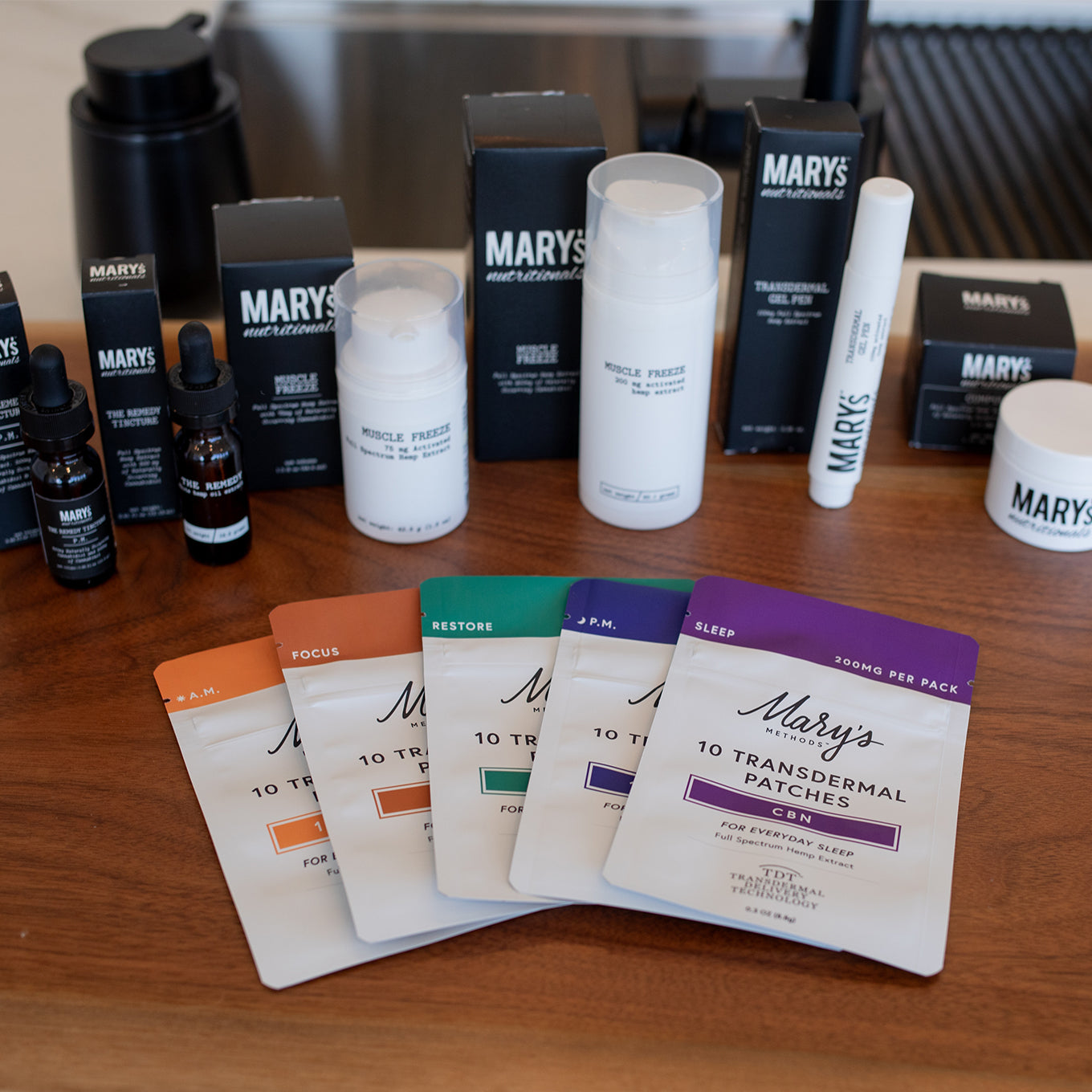 Mary's CBD Topicals and CBD Tinctures
