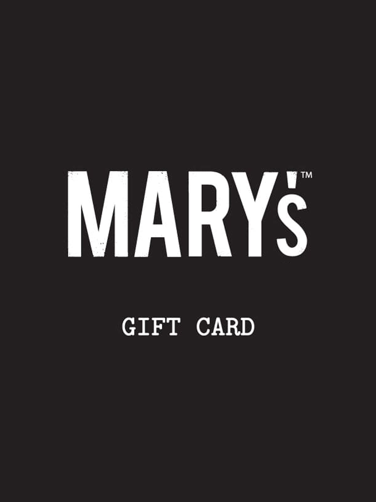 Mary's Nutritionals gift card