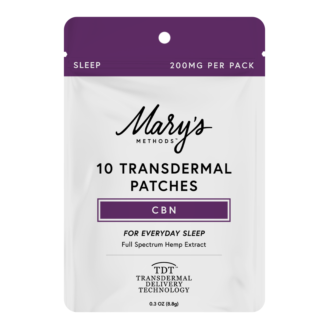 Mary's Sleep 10-Pack CBN Transdermal Patches