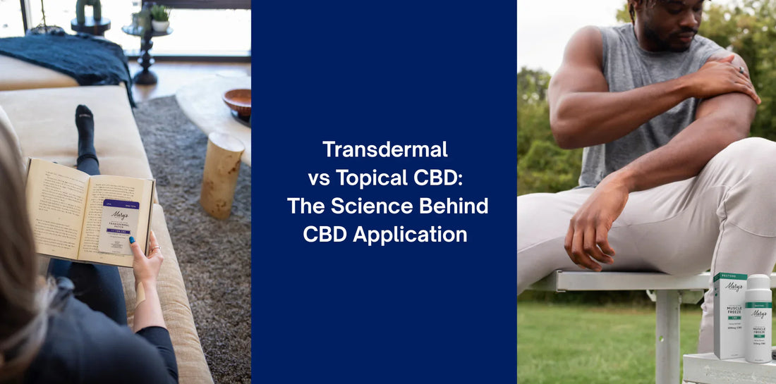 Transdermal vs Topical: The Science Behind CBD Application
