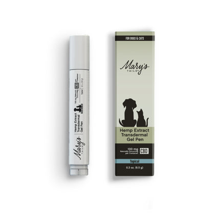 100 mg gel pen with box for pets
