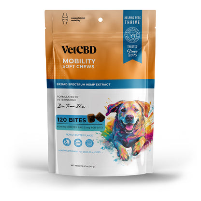 VetCBD Mobility Chews 120 ct