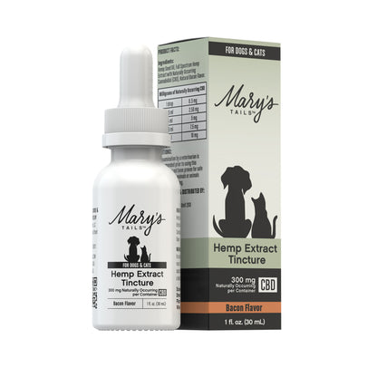 300 mg Bacon Tincture box + bottle