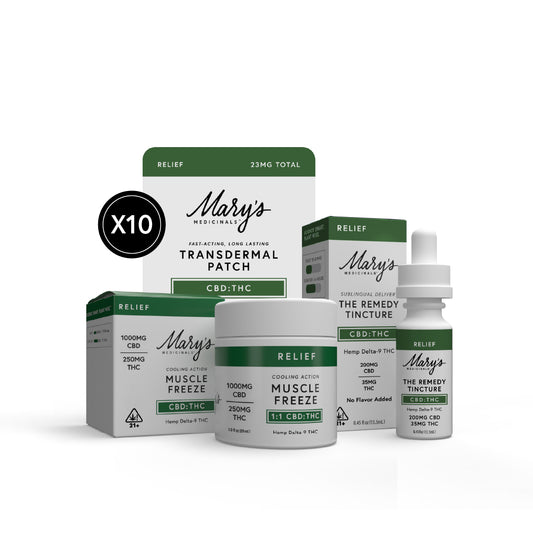 Mary's Medicinals Delta-9 Relief Routine