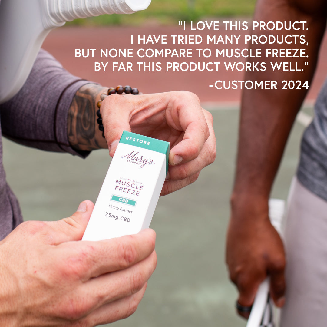 CBD Muscle Freeze For Muscle Pain – Mary's Nutritionals