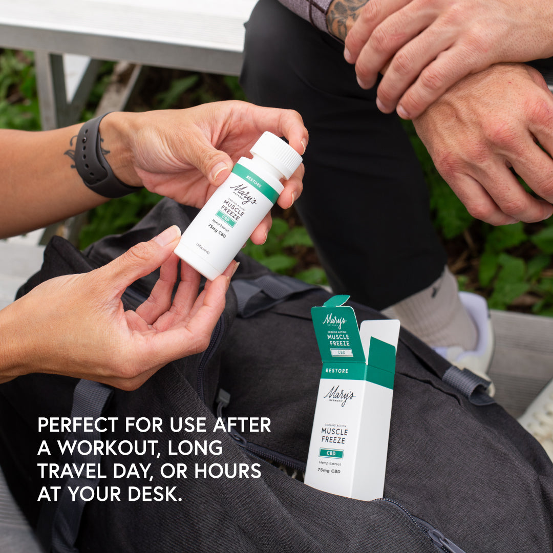 CBD Muscle Freeze For Muscle Pain – Mary's Nutritionals