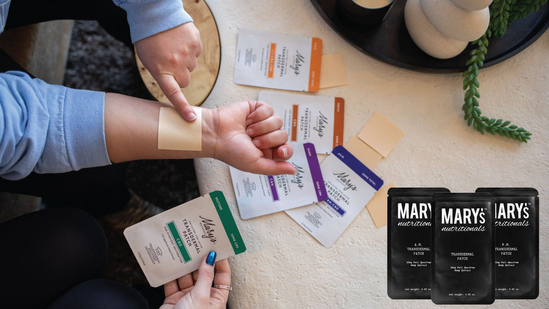 CBD Patches & Topicals for Natural Relief | Mary’s Nutritionals – Mary ...