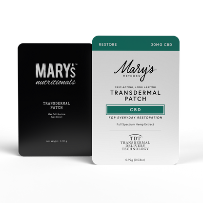 Mary's CBD Patches (old and new packaging)