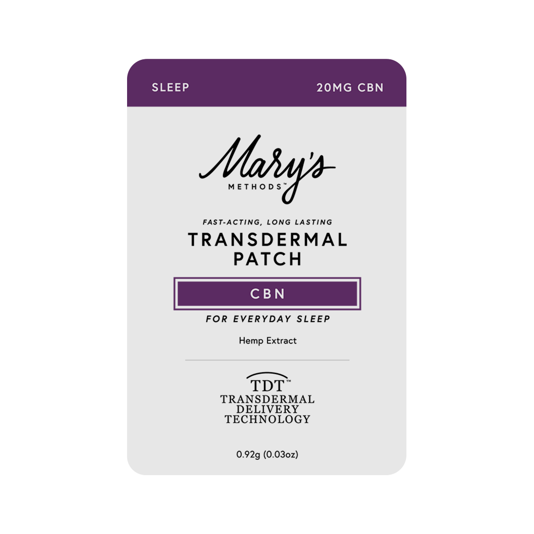 Mary's Methods 20 mg CBN Transdermal Patch for Sleep