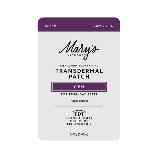 Mary's Methods 20 mg CBN Transdermal Patch for Sleep