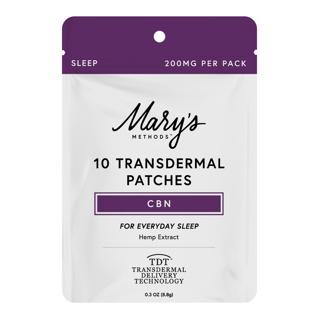 Mary's Methods Multipack 200 mg - 20 mg CBN Transdermal Patch for Sleep