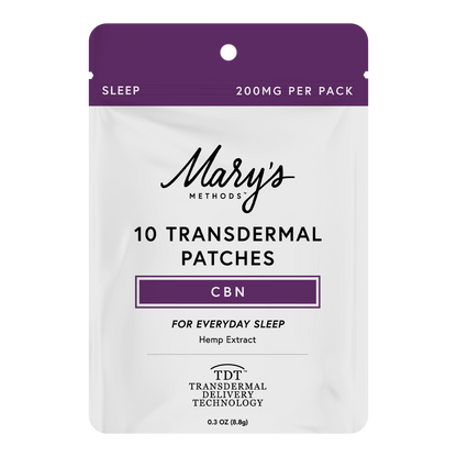Mary's Methods Multipack 200 mg - 20 mg CBN Transdermal Patch for Sleep